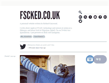 Tablet Screenshot of fscked.co.uk